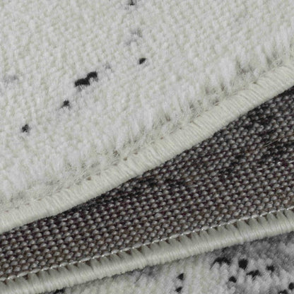 8' X 11' Black Oriental Area Rug