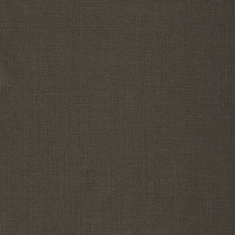 Walnut linen plains fabric with a subtle linen-like weave, suitable for upholstery.