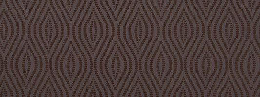 Robert Allen Contract Crystal Ogee | Chocolate  Upholstery     - 508469