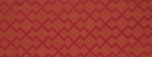 Robert Allen Contract Tribal Zig Zag | Scarlet  Upholstery     - 508488