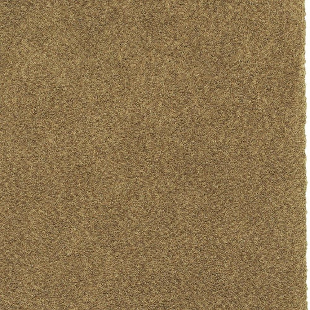 10' X 13' Rich Gold Shag Tufted Handmade Stain Resistant Area Rug