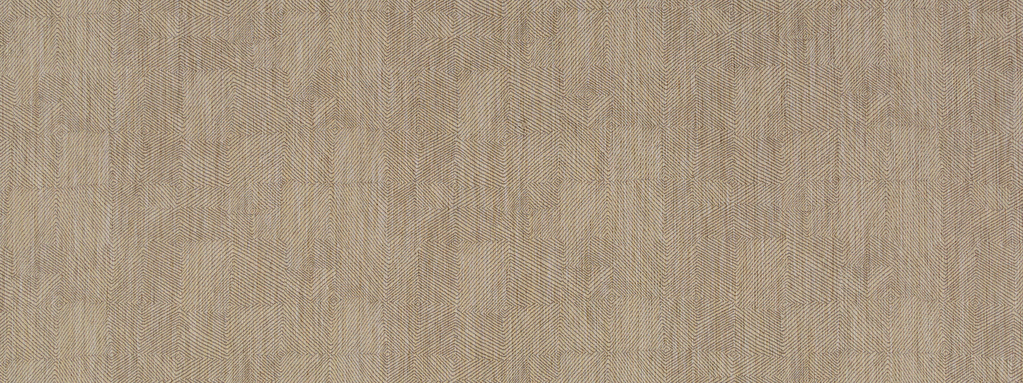Beige linen fabric texture with visible weave; neutral backdrop.