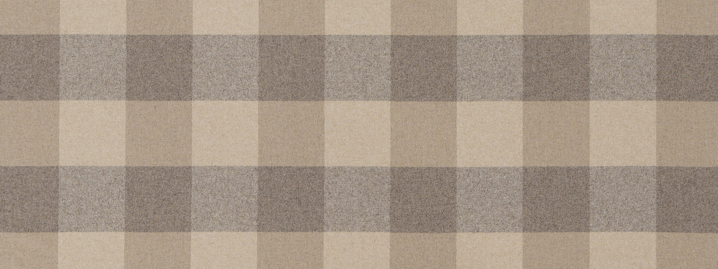 Robert Allen Pecore Plaid | Truffle  Upholstery     - 509321