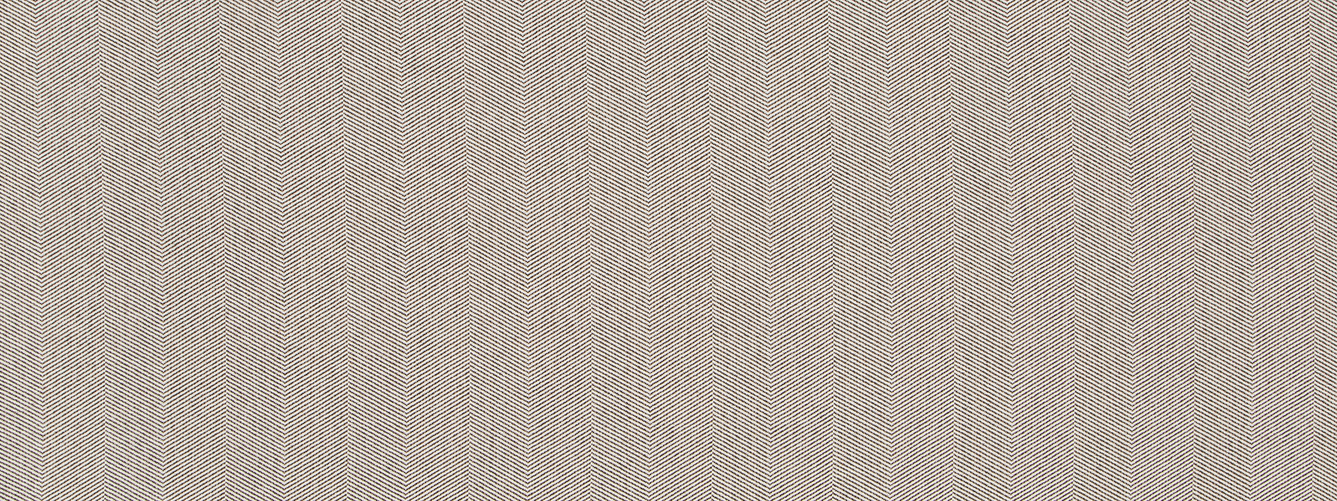 Chocolate herringbone upholstery fabric with a chevron pattern and brown accents; woven textile.