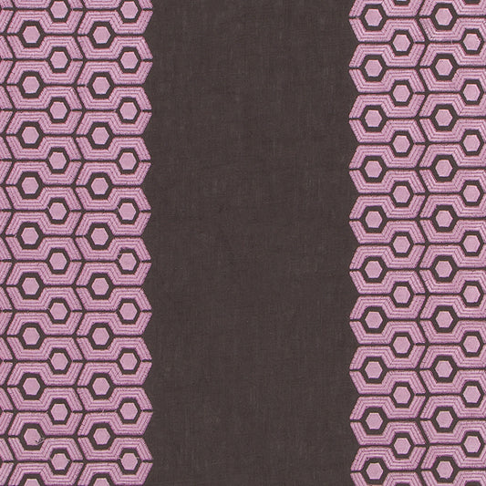 Duralee Monogram Ha61736 | 191-Violet  Drapery     - 509585