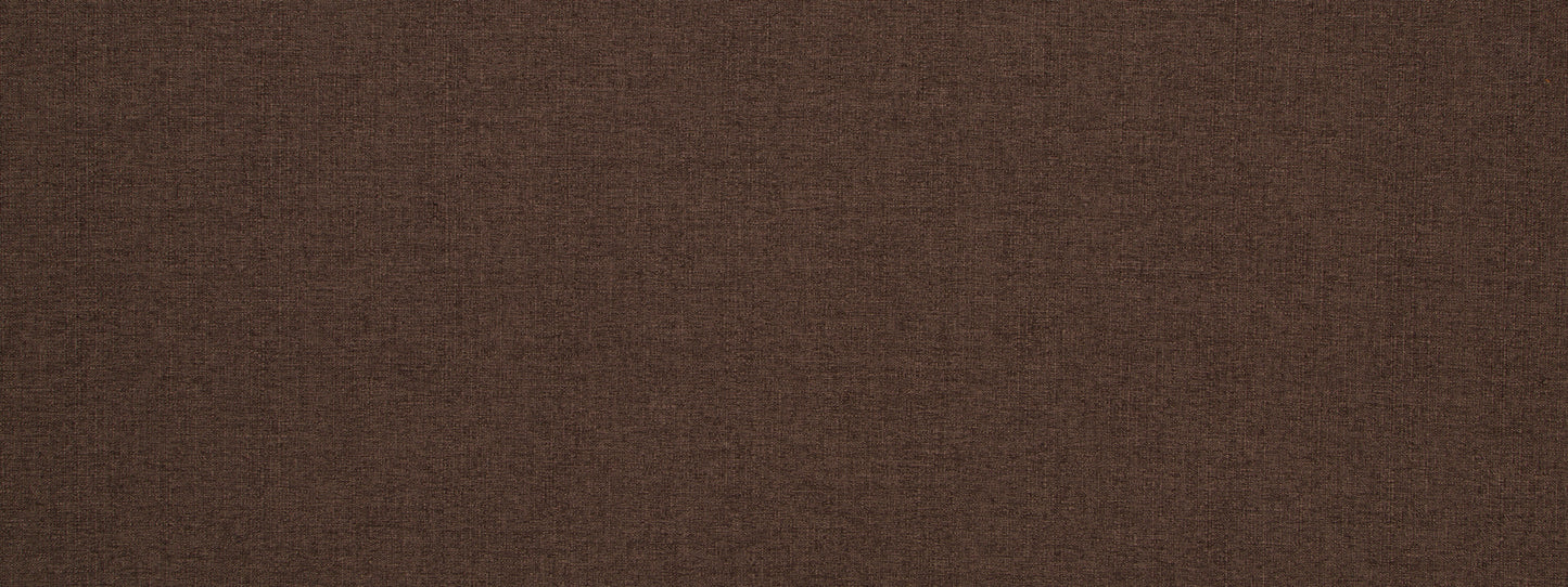 Rich brown woven fabric texture with a matte finish, ideal for upholstery & crafts or home decor.