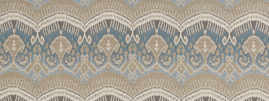 Robert Allen Ikat Carpet | Truffle  Upholstery     - 509766