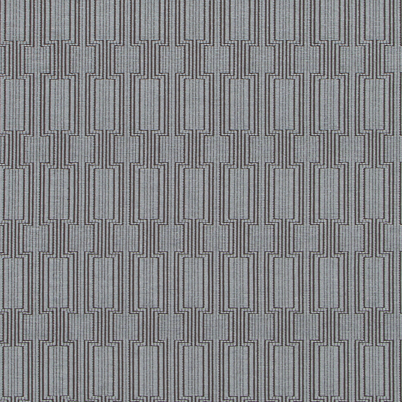 Duralee Monogram Hu16236 | 108-Blue/Brown  Upholstery     - 509809