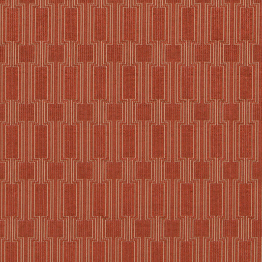 Duralee Monogram Hu16236 | 219-Cinnamon  Upholstery     - 509810