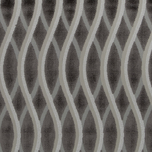 Duralee Monogram Hv16249 | 79-Charcoal  Upholstery     - 509825