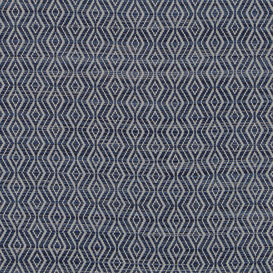 Duralee Monogram Hu16241 | 193-Indigo  Upholstery     - 509832
