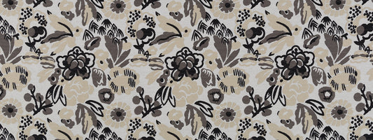 Robert Allen Folk Flourish | Oyster  Upholstery     - 509856