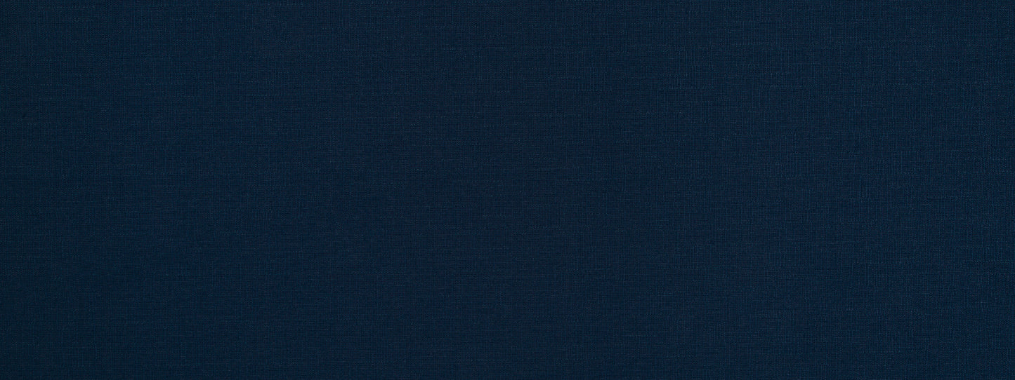 Solid navy blue fabric texture, close-up.