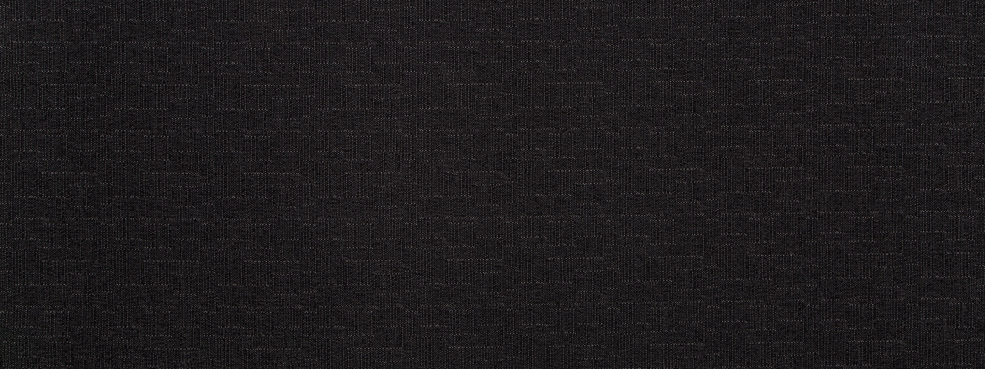 Charcoal black fabric texture with a subtle weave.