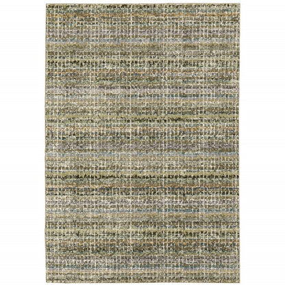 2' X 3' Gray And Ivory Abstract Area Rug