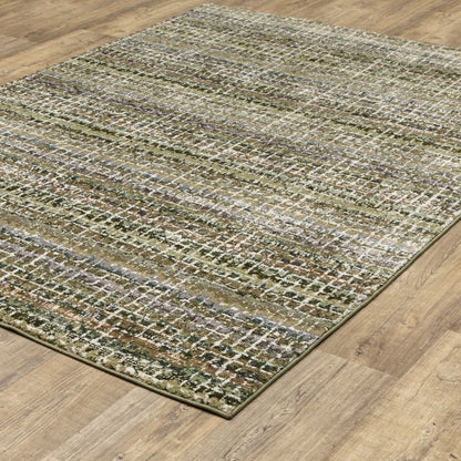 2' X 3' Gray And Ivory Abstract Area Rug
