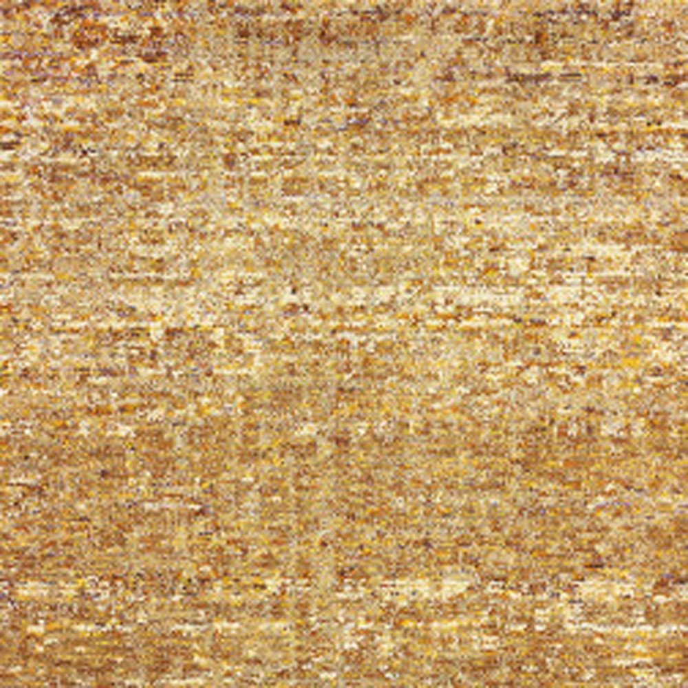 12' Brown And Ivory Runner Rug