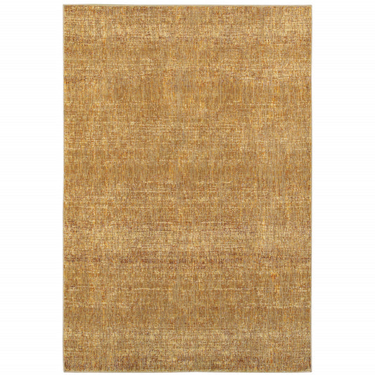 8' x 11' Brown Power Loom Area Rug