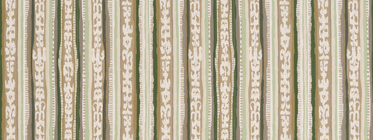 Robert Allen Woodcut Stripe | Lettuce  Upholstery     - 510393