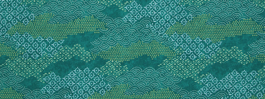 Robert Allen @ Home Cotton House | Marrakech Green  Print     - 510565