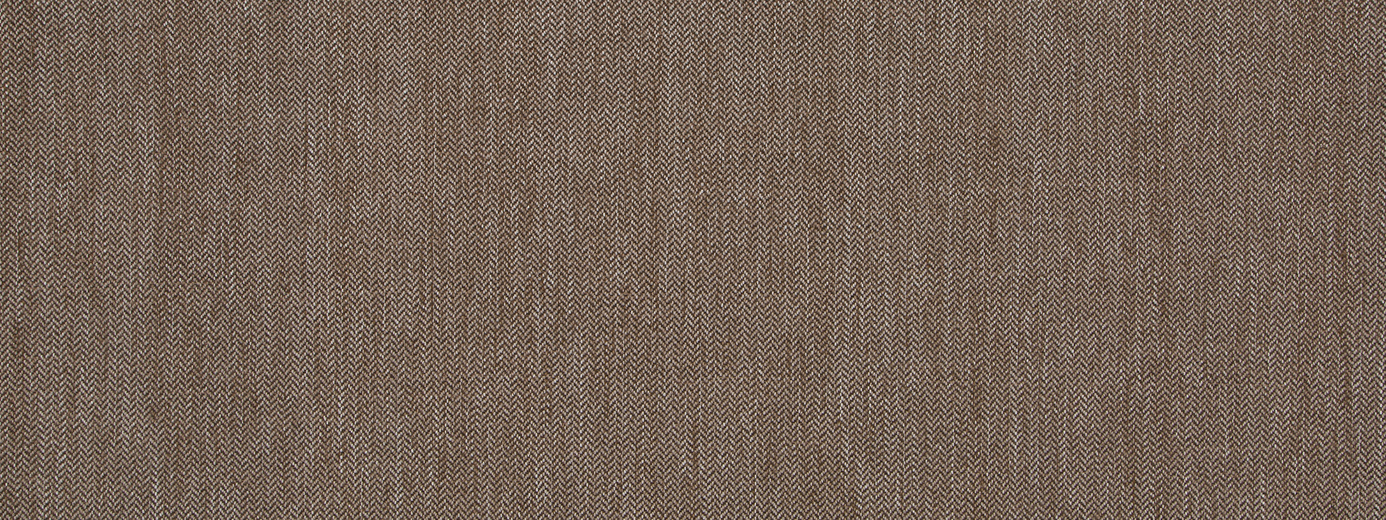 Close-up of espresso-brown woven upholstery fabric texture with a subtle grooved weave.