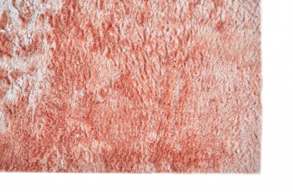 2' X 3' Black Shag Tufted Handmade Area Rug