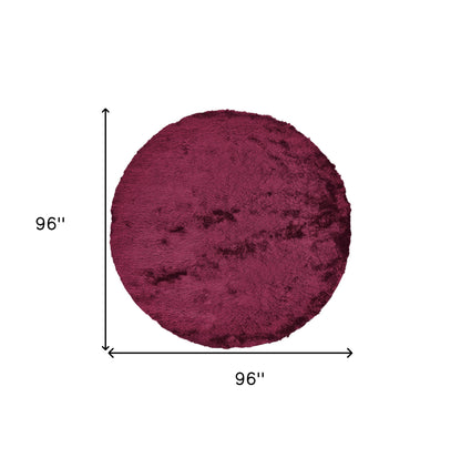 2' X 3' Black Shag Tufted Handmade Area Rug