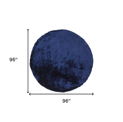 2' X 3' Black Shag Tufted Handmade Area Rug