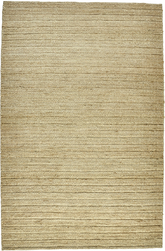 5' X 8' Brown Blue And Taupe Hand Woven Area Rug
