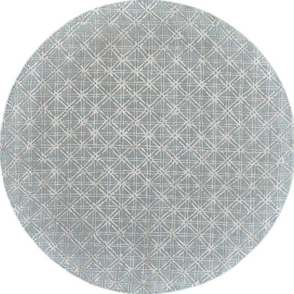 8' X 11' Taupe Ivory And Tan Wool Abstract Tufted Handmade Area Rug