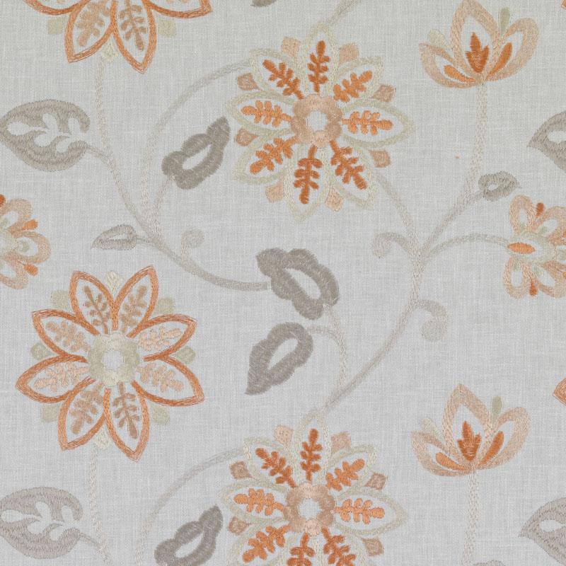 Duralee Da61702 | 35-Tangerine  Drapery     - 511658