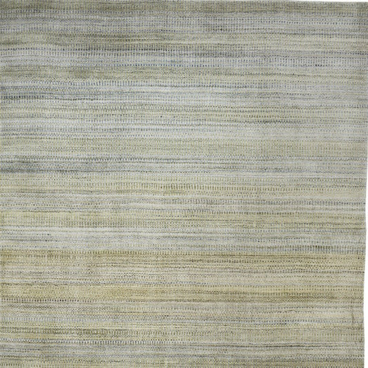 2' X 3' Gold Ivory And Gray Abstract Stain Resistant Area Rug