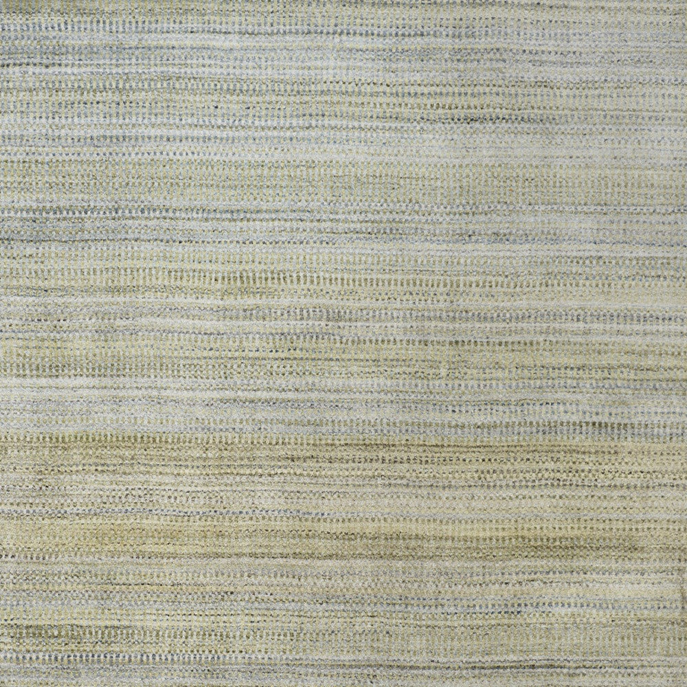 5' X 8' Blue and Green Ombre Hand Woven Area Rug