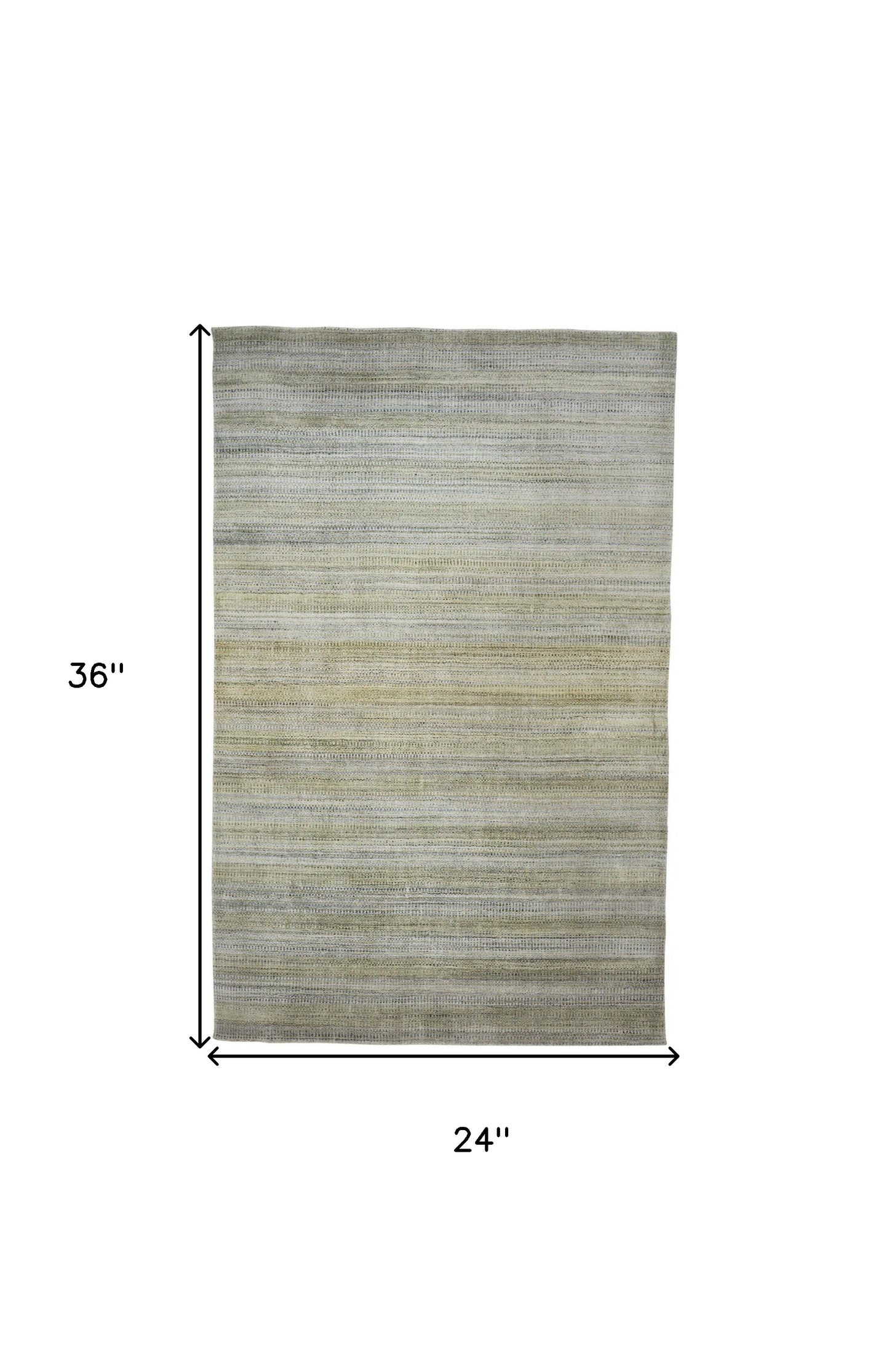 5' X 8' Gold Ivory And Gray Abstract Stain Resistant Area Rug