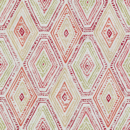 Duralee Dp61708 | 192-Flame  Print     - 511934