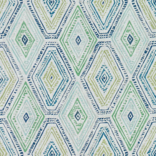 Duralee Dp61708 | 72-Blue/Green  Print     - 511940