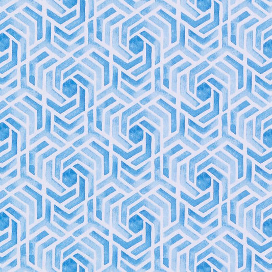 Duralee Dp61710 | 11-Turquoise  Print     - 511950