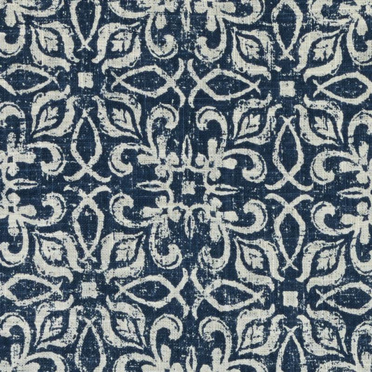 Duralee Dp61717 | 197-Marine  Print     - 512011