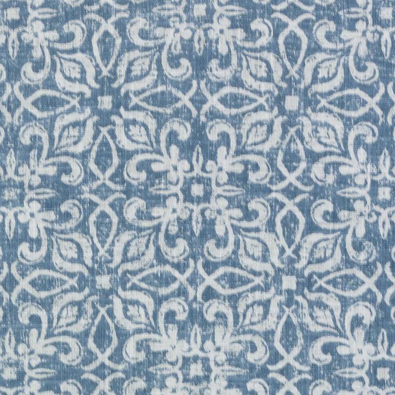 Duralee Dp61717 | 7-Light Blue  Print     - 512021
