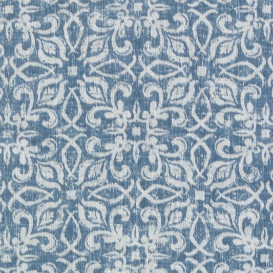 Duralee Dp61717 | 7-Light Blue  Print     - 512021