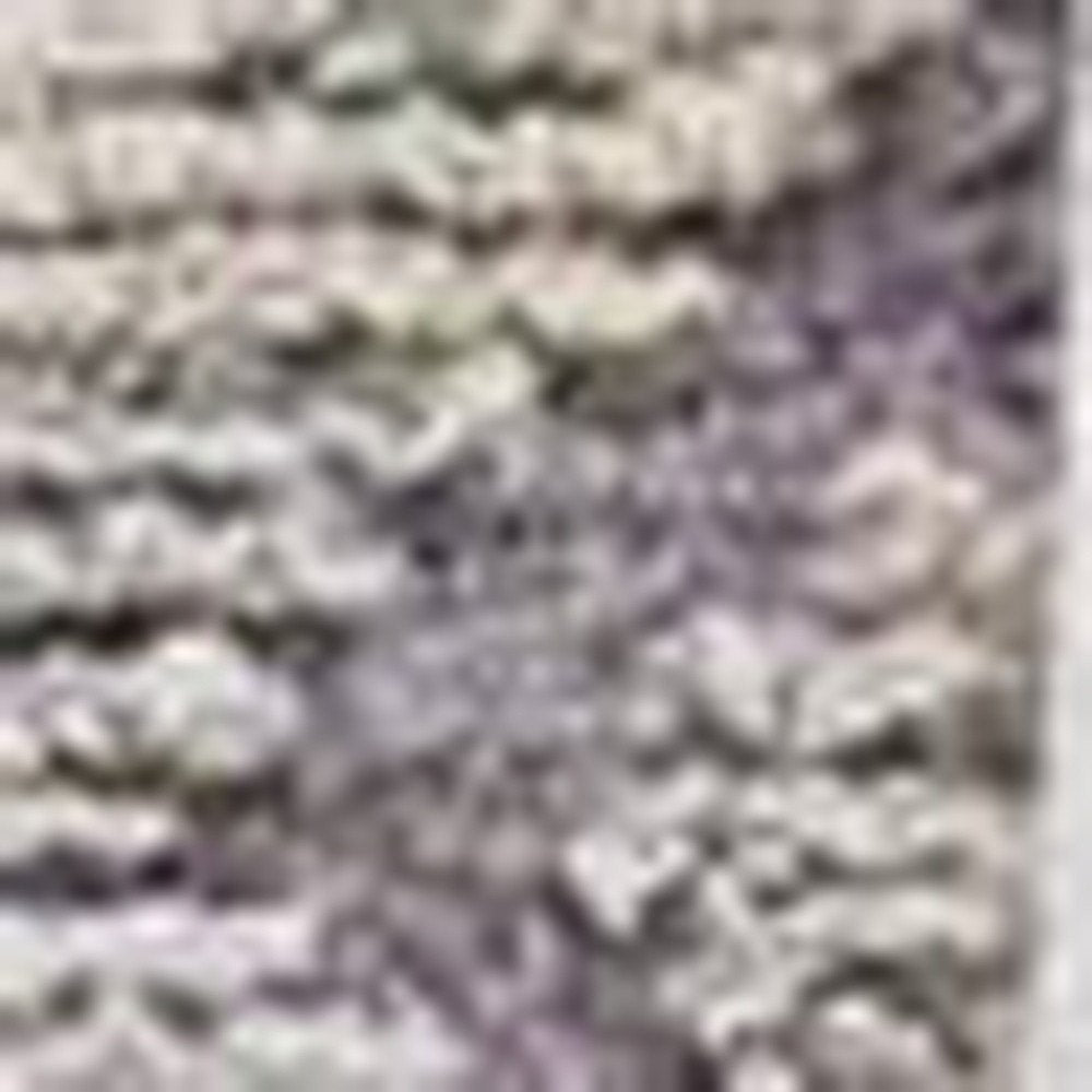 9' X 12' Gray and Ivory Wool Abstract Hand Tufted Area Rug