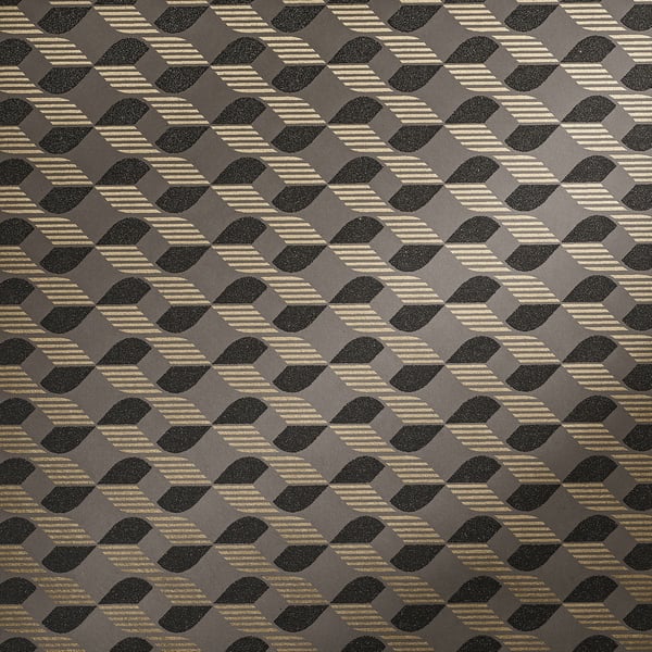 Galerie Wallcoverings Universe Geometric Galerie Wallcoverings  Bronze, Brown   - GH51210-23