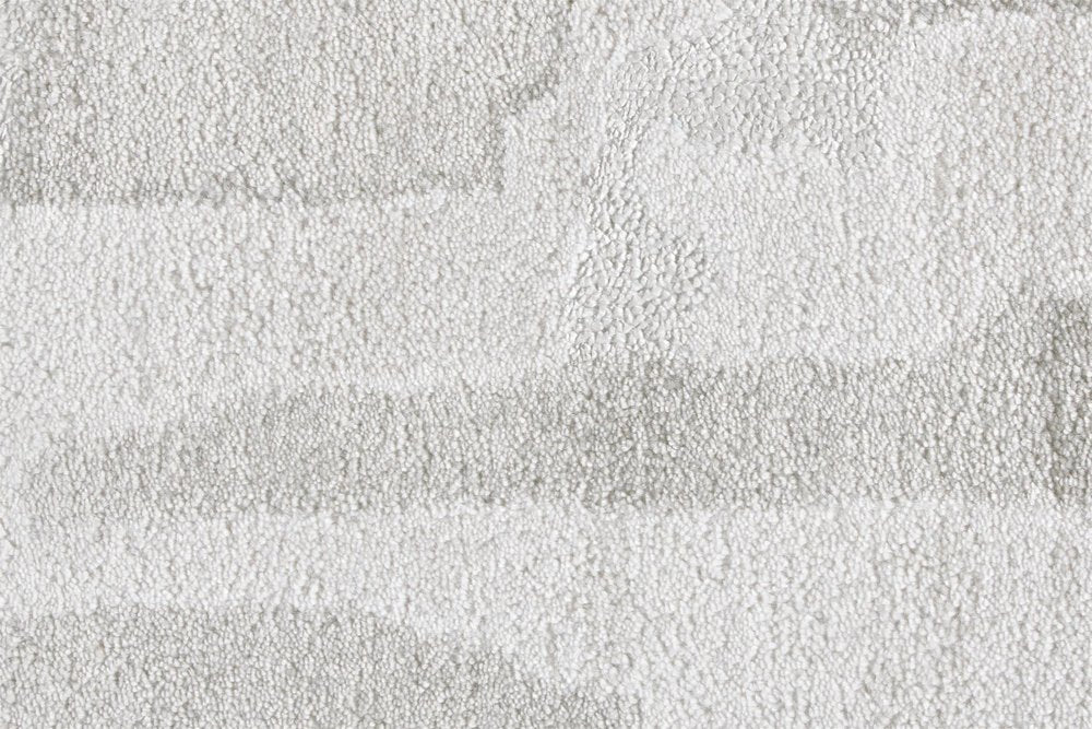 5' X 8' Taupe And Gray Abstract Hand Tufted Area Rug