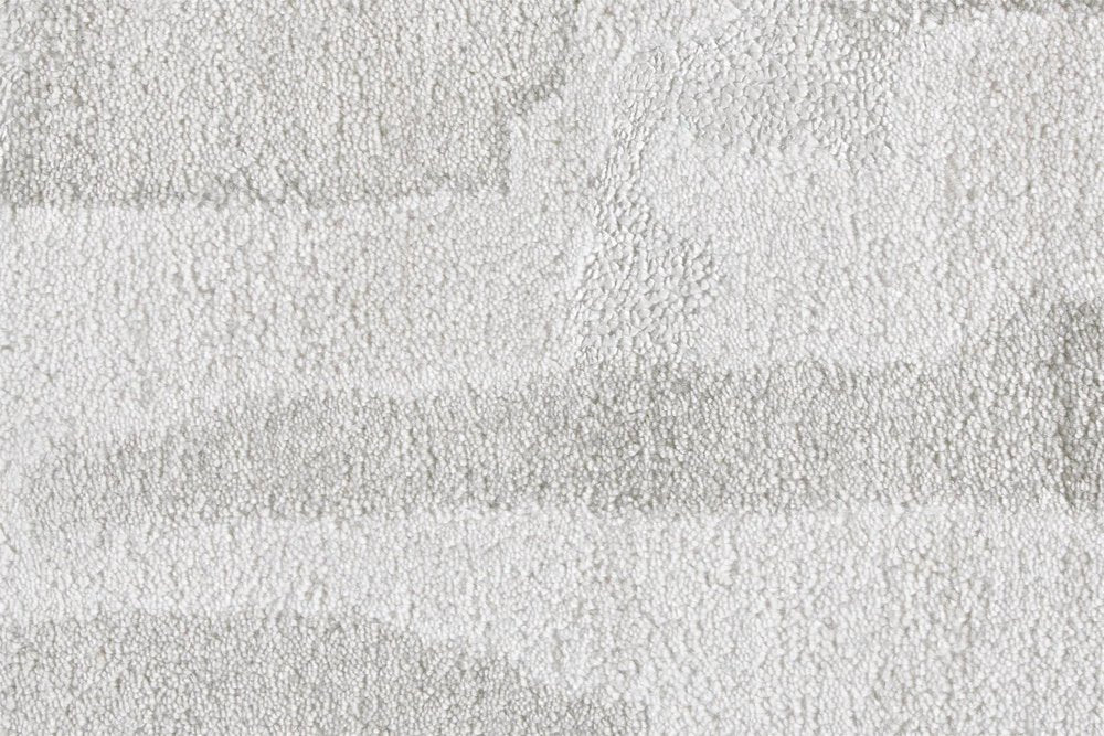 5' X 8' Taupe And Gray Abstract Hand Tufted Area Rug