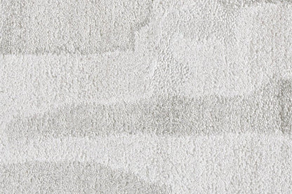 5' X 8' Taupe And Gray Abstract Hand Tufted Area Rug