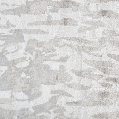 5' X 8' Taupe And Gray Abstract Hand Tufted Area Rug