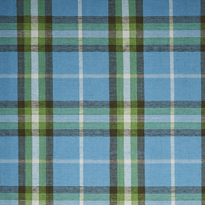 8' X 10' Blue and White Abstract Hand Woven Area Rug