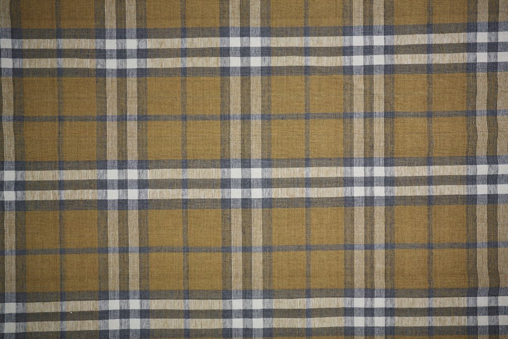 8' X 10' Blue and White Abstract Hand Woven Area Rug