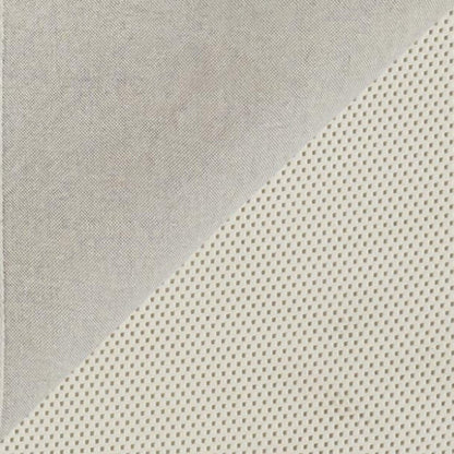 5' X 8' Ivory And Black Wool Geometric Tufted Handmade Stain Resistant Area Rug