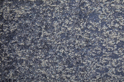 4' X 6' Ivory Black And Gray Abstract Area Rug